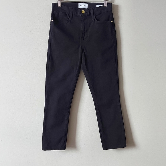 FRAME DENIM Le High Skinny Stretchy High-Rise Comfy Jeans Size 27 - Picture 3 of 14
